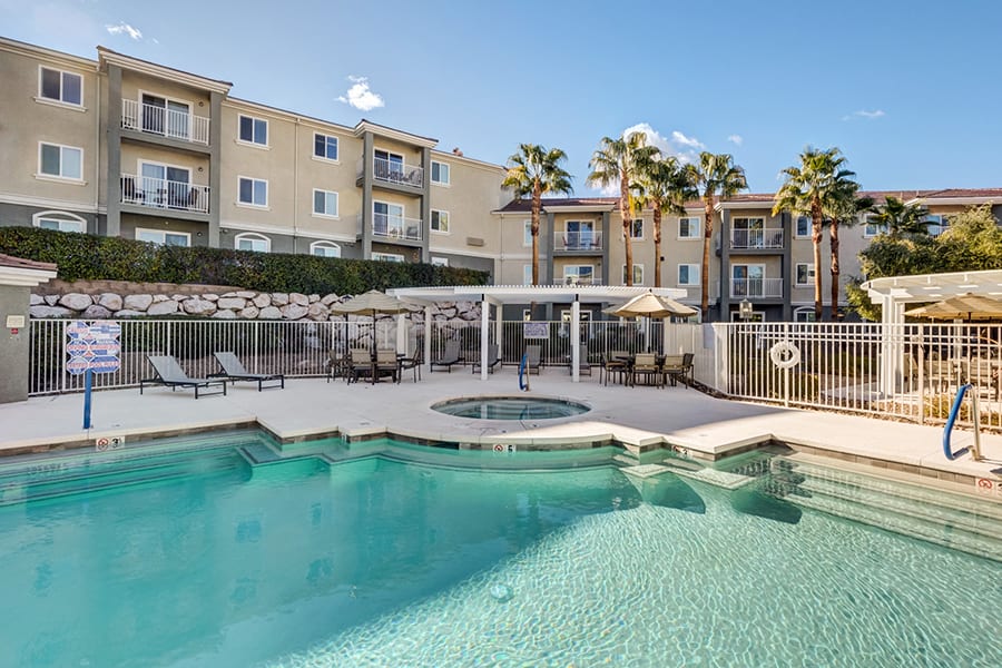 Seven Hills Senior Apartments, a 244-unit senior living flooring project