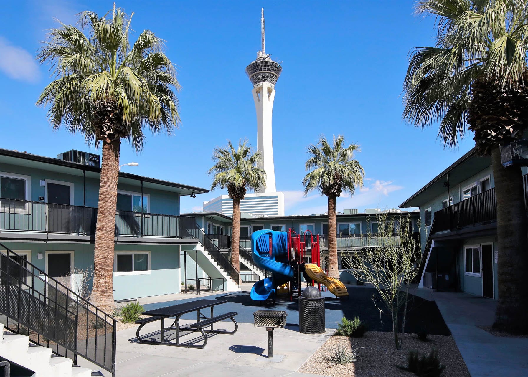 Baltimore and Cleveland Garden Apartments in Las Vegas, a 300-unit multifamily flooring project