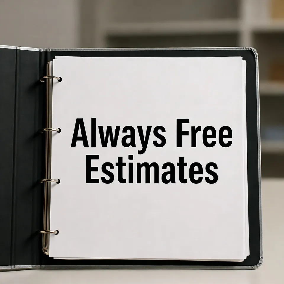Always Free Estimates