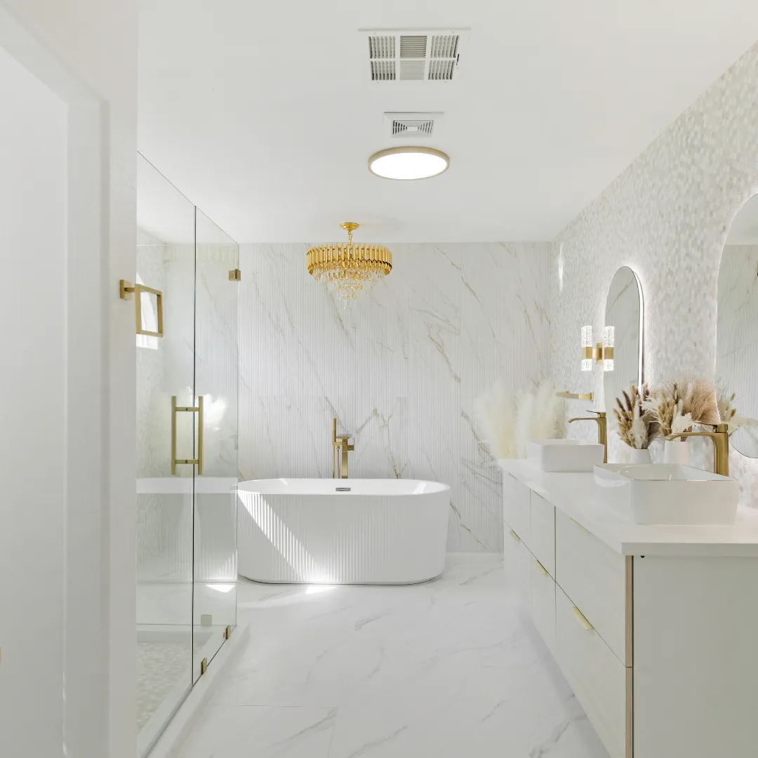 Statuario - installed