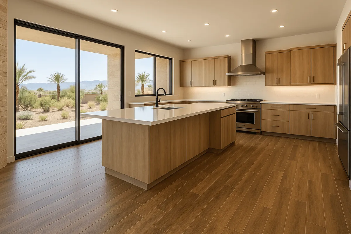 Best Flooring for Las Vegas Kitchens: Durable & Stylish