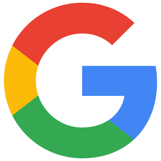 Google Logo with transparent background