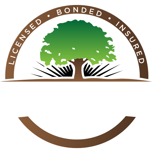 White text Vegas Flooring Outlet Logo with transparent background